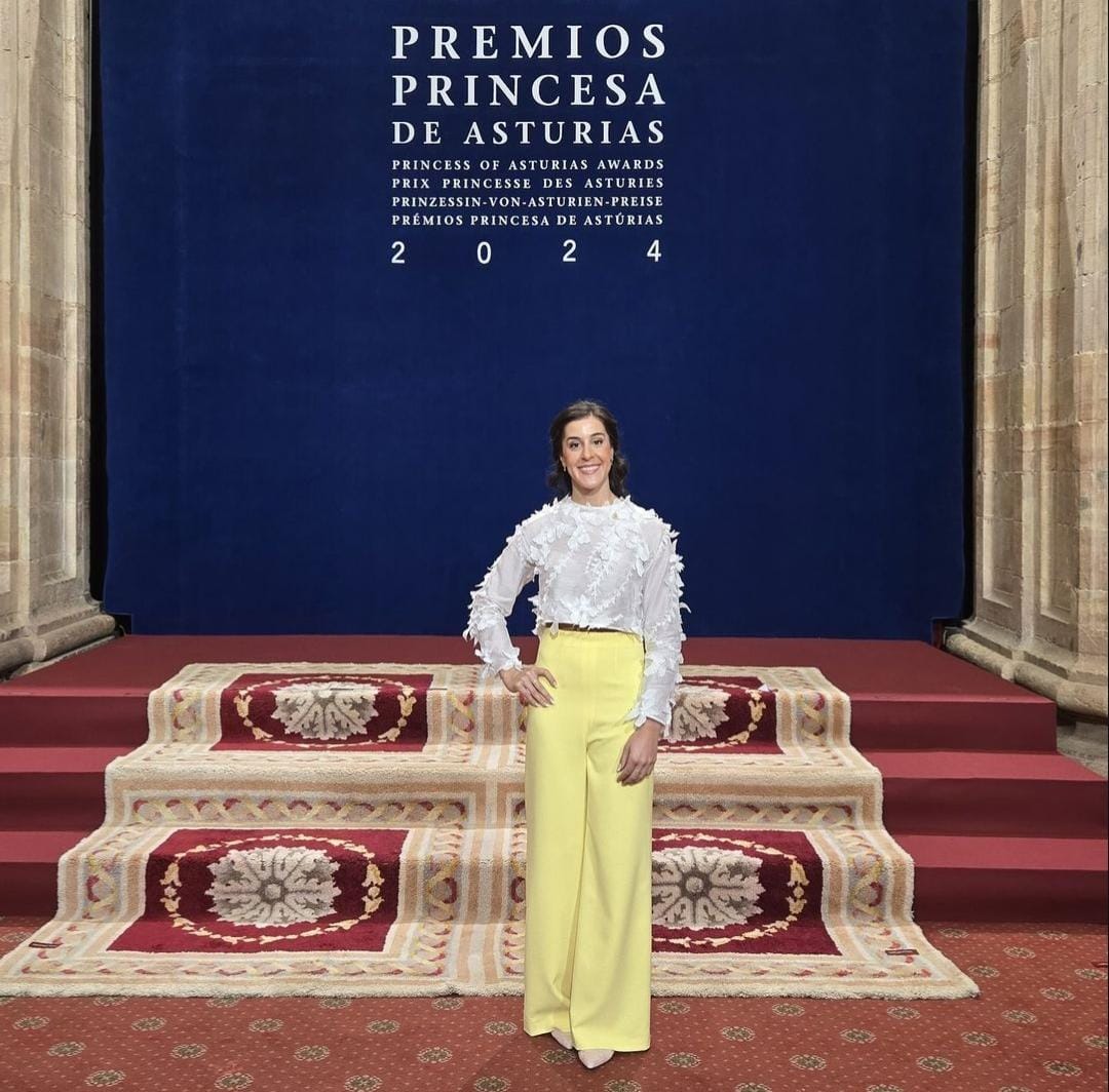 Fuente: Instagram de Fundación Princesa de Asturias y Carolina Marín