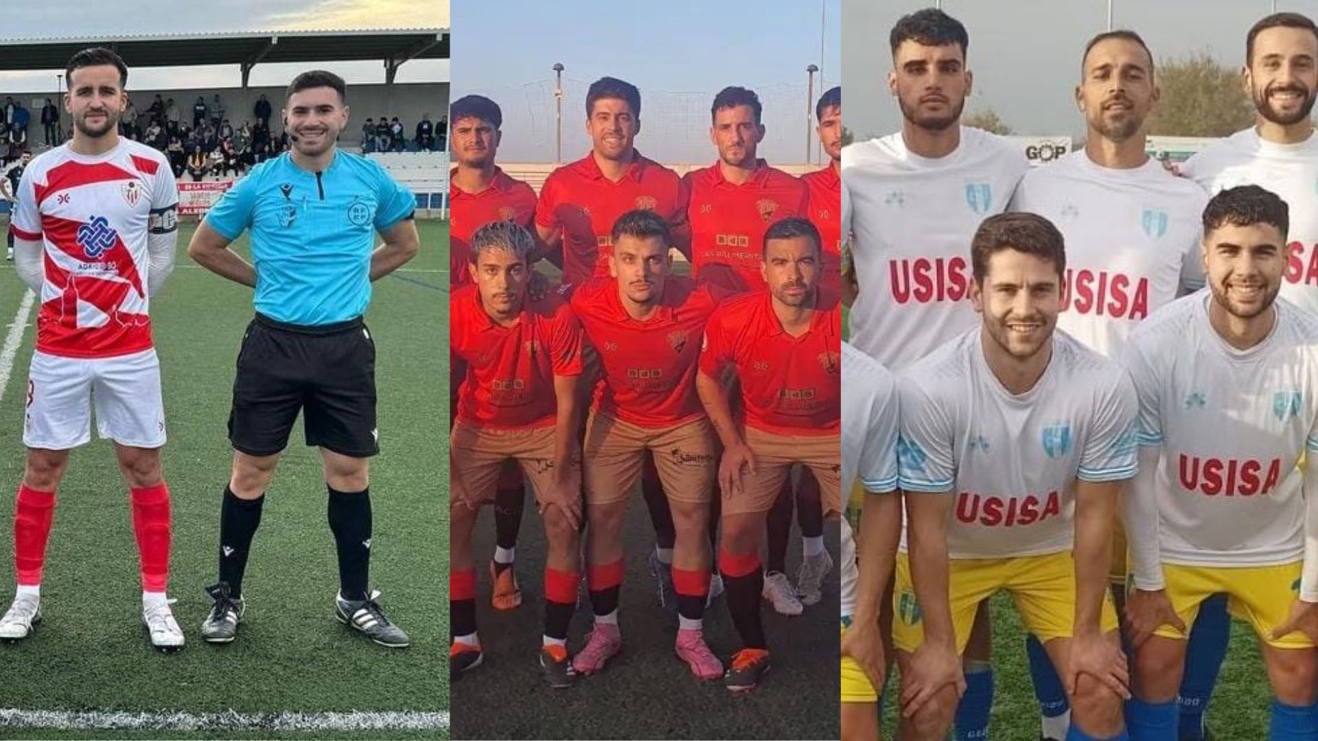 Fuente: Instagram CD Rociana, Ayamonte CF e Isla Cristina FC