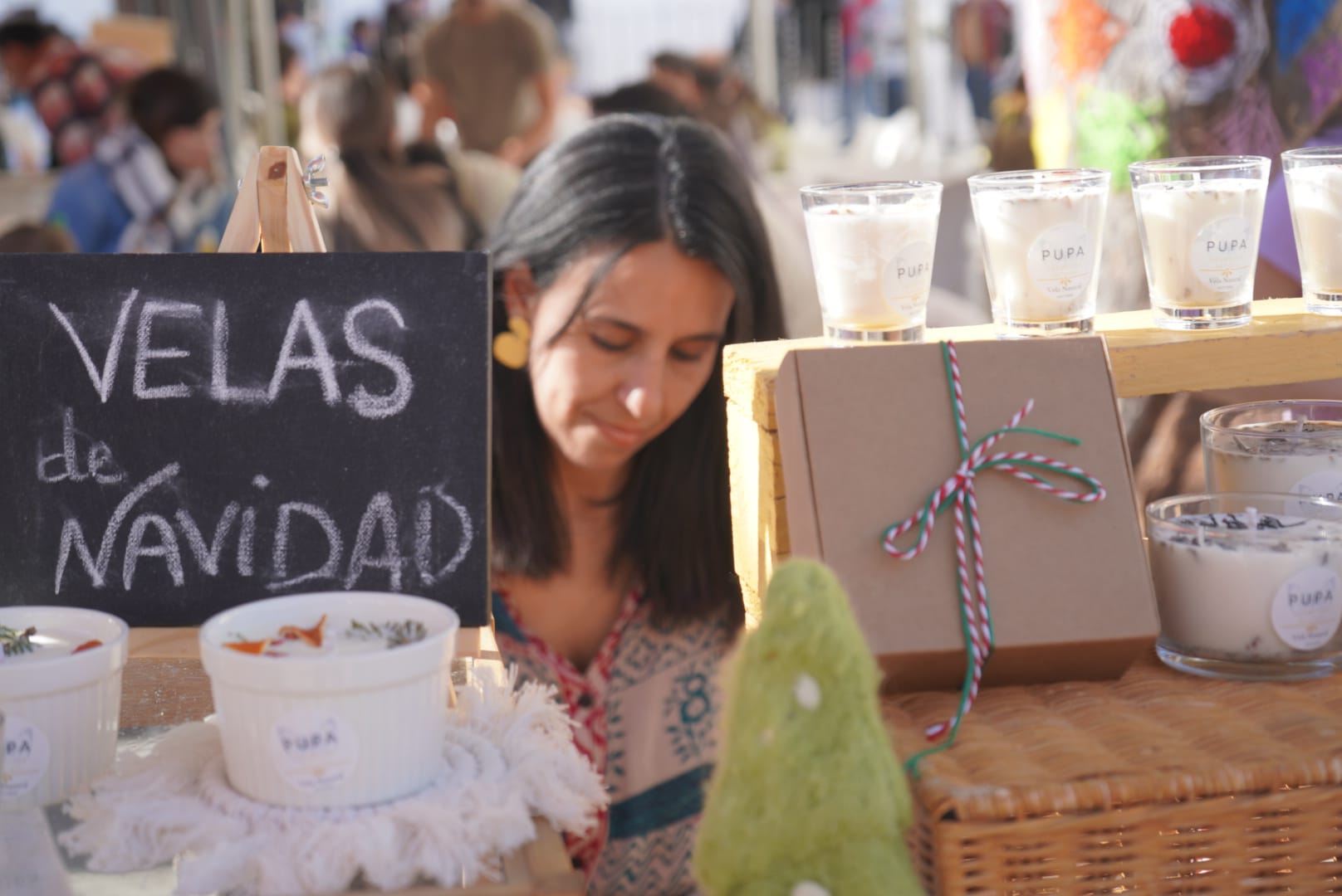 En Fuenteheridos la feria ofrece todo tipo de artículos