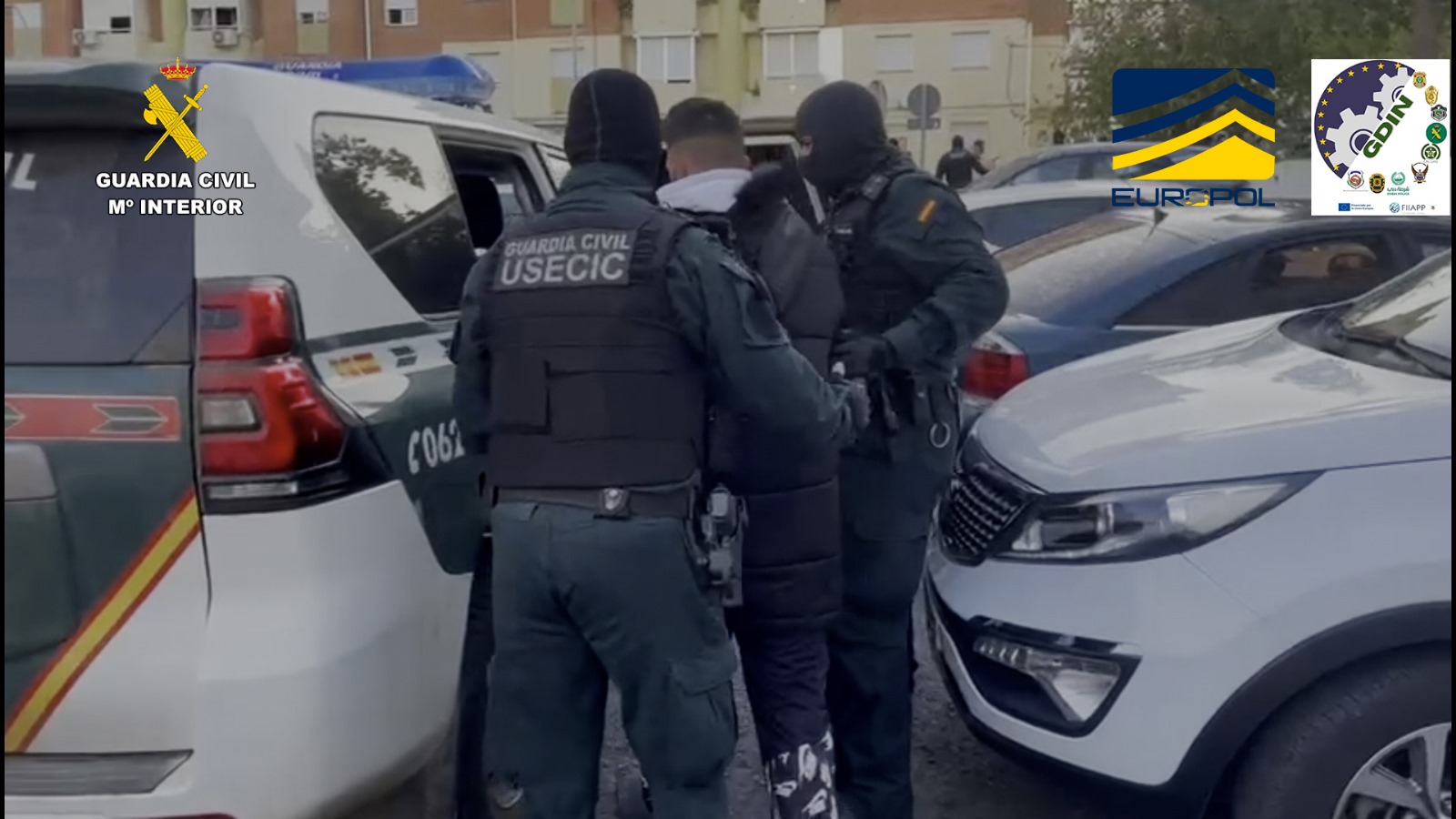 Grupo USECIC de la Guardia Civil detiene a implicados con el narcotráfico