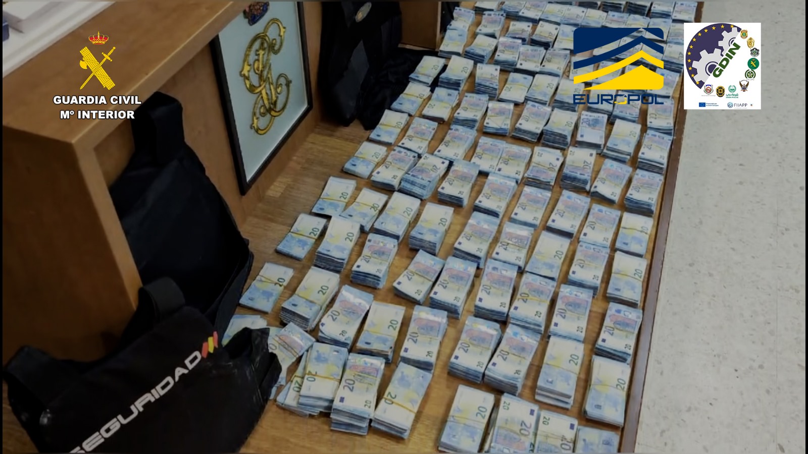 Macrooperación contra el narcotráfico