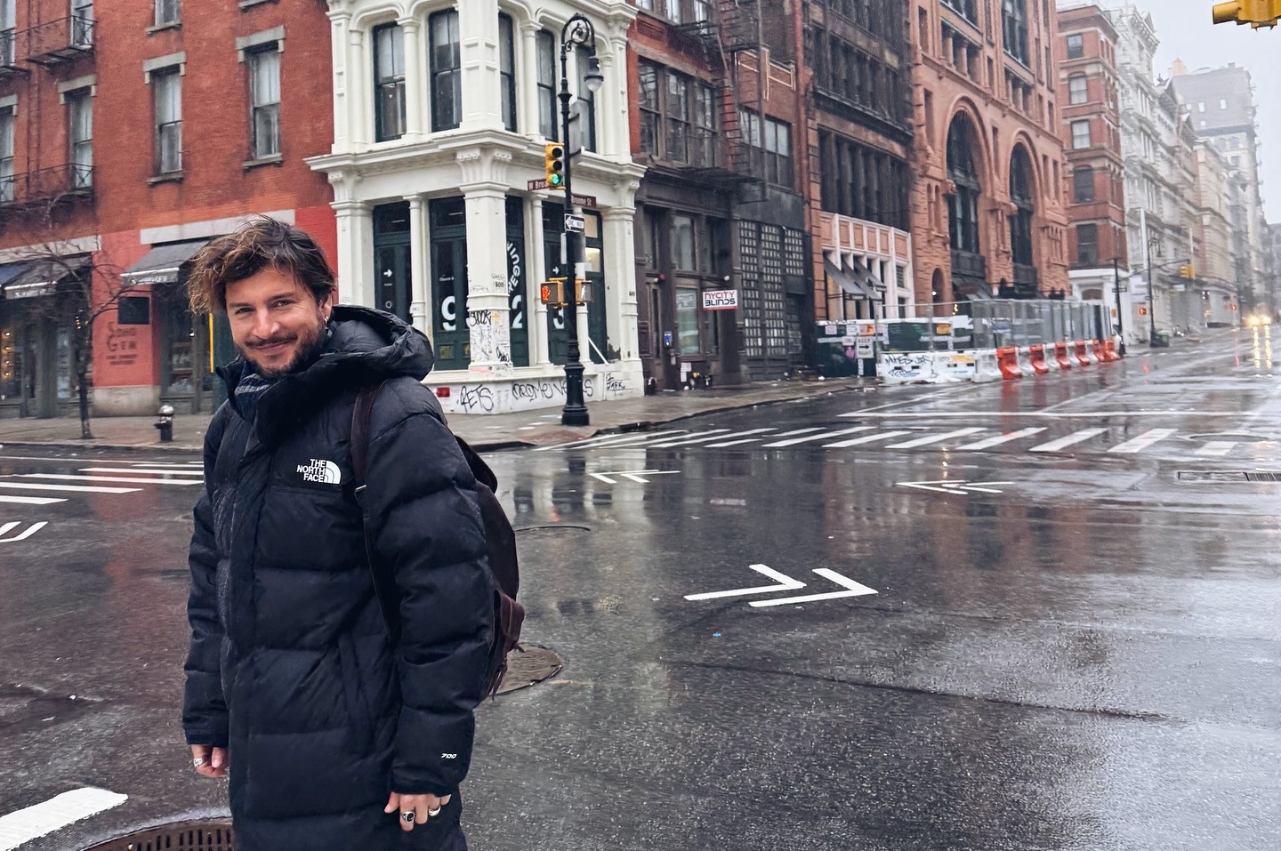Manuel Carrasco pasea por Nueva York
