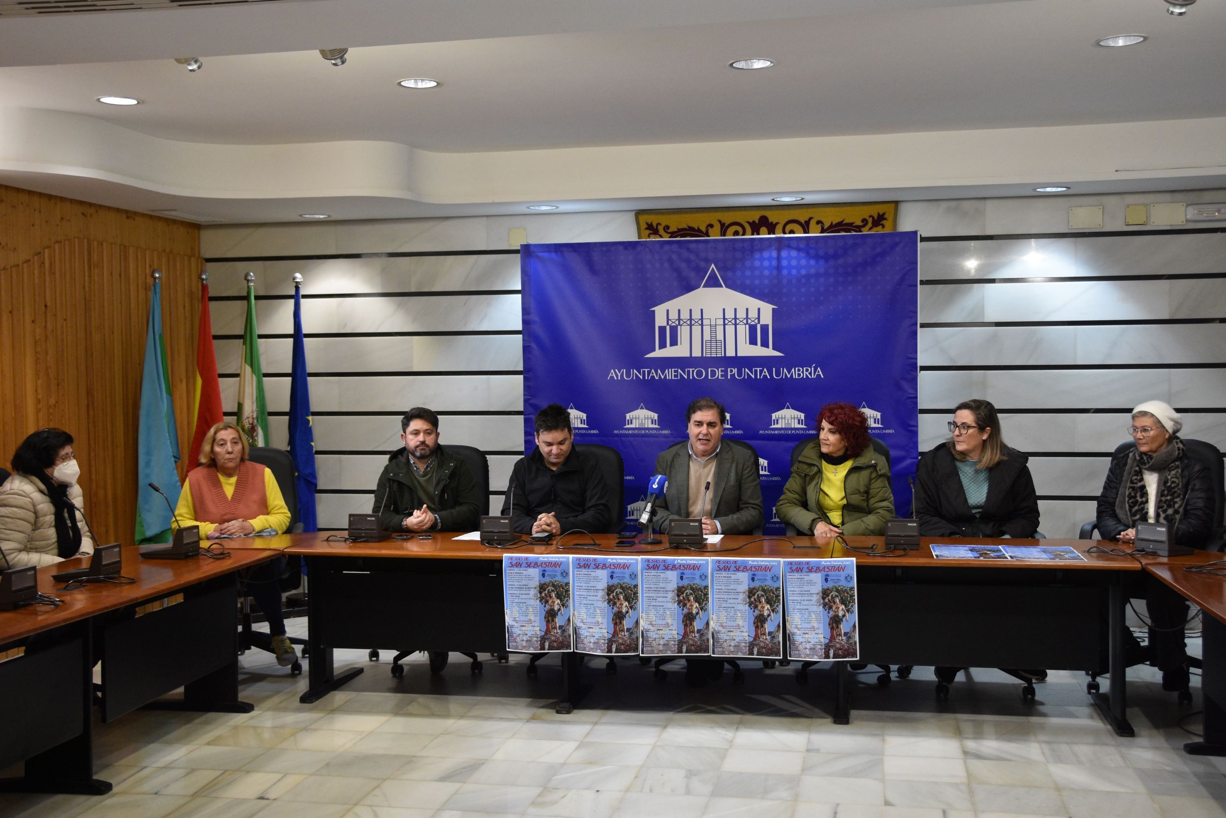 Presentación actos San Sebastián | Ayuntamiento de Punta Umbría