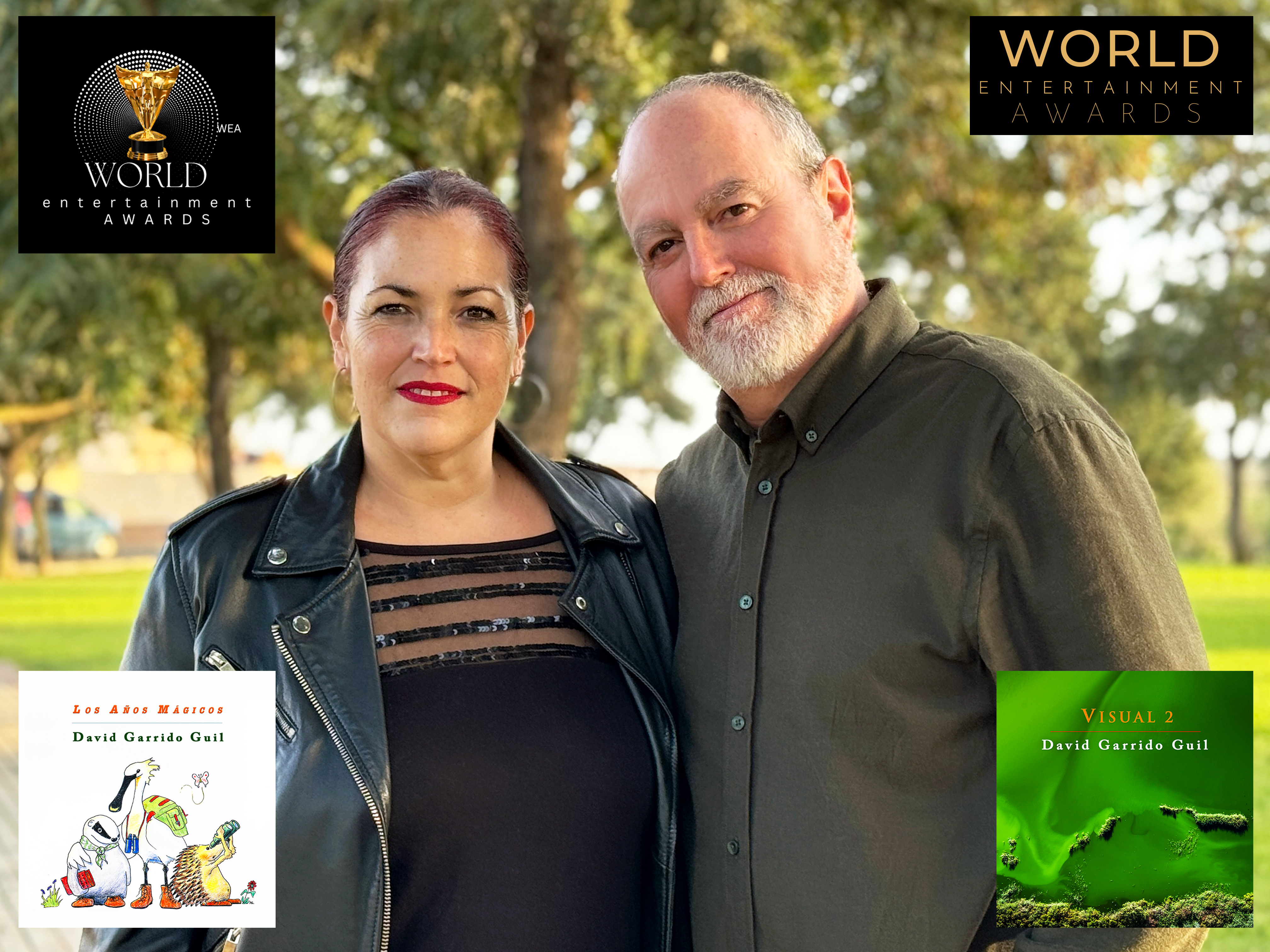 Rosa Cabrera y David Garrido