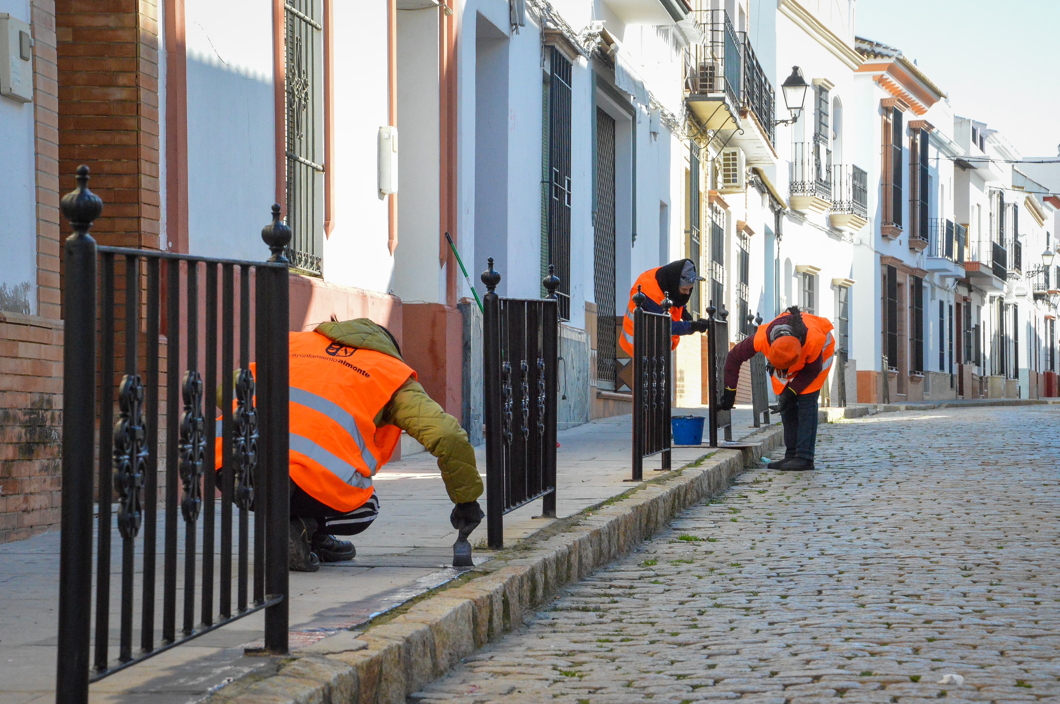 Obras de regeneración del casco urbano de Almonte | Ayuntamiento de Almonte