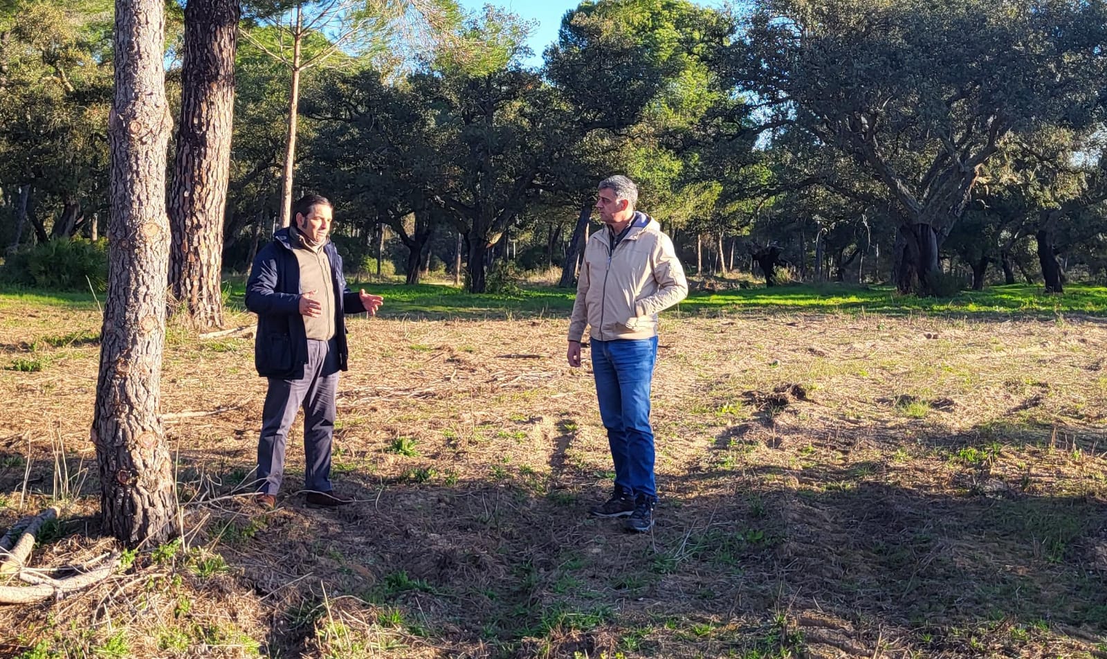 Visita de Yórquez a las vías pecuarias del Condado | Junta