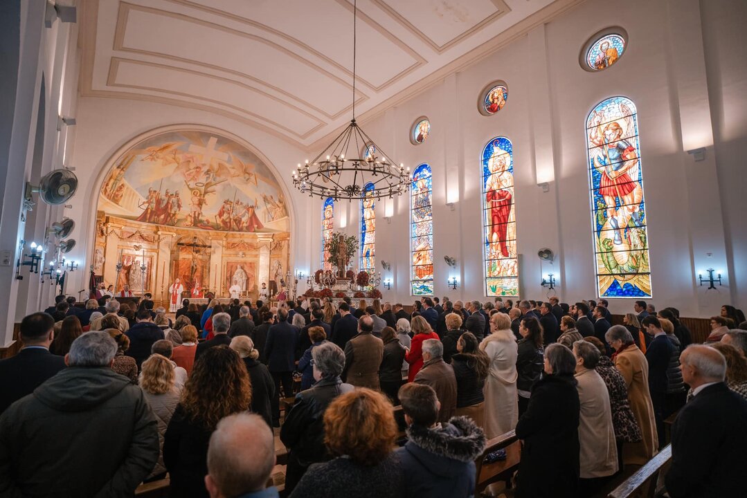 Procesión de San Sebastián en Huelva 2025