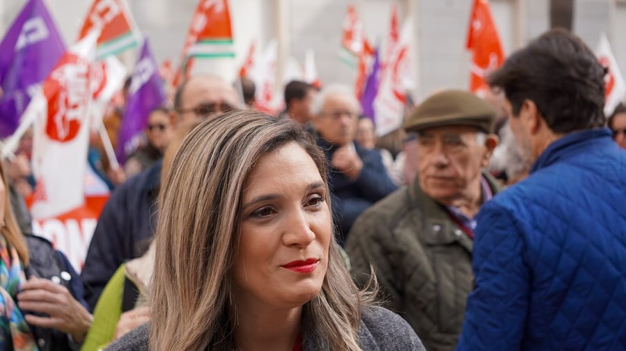 Márquez en la concentración