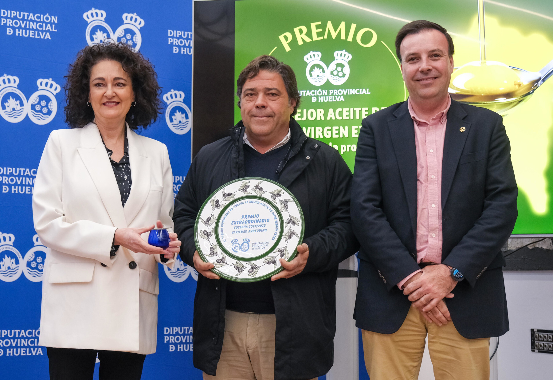 acogido el acto de entrega de los galardones correspondientes a la undécima edición del Premio Diputación de Huelva al Mejor Aceite de Oliva Virgen Extra de la provincia en la cosecha 2024/2025