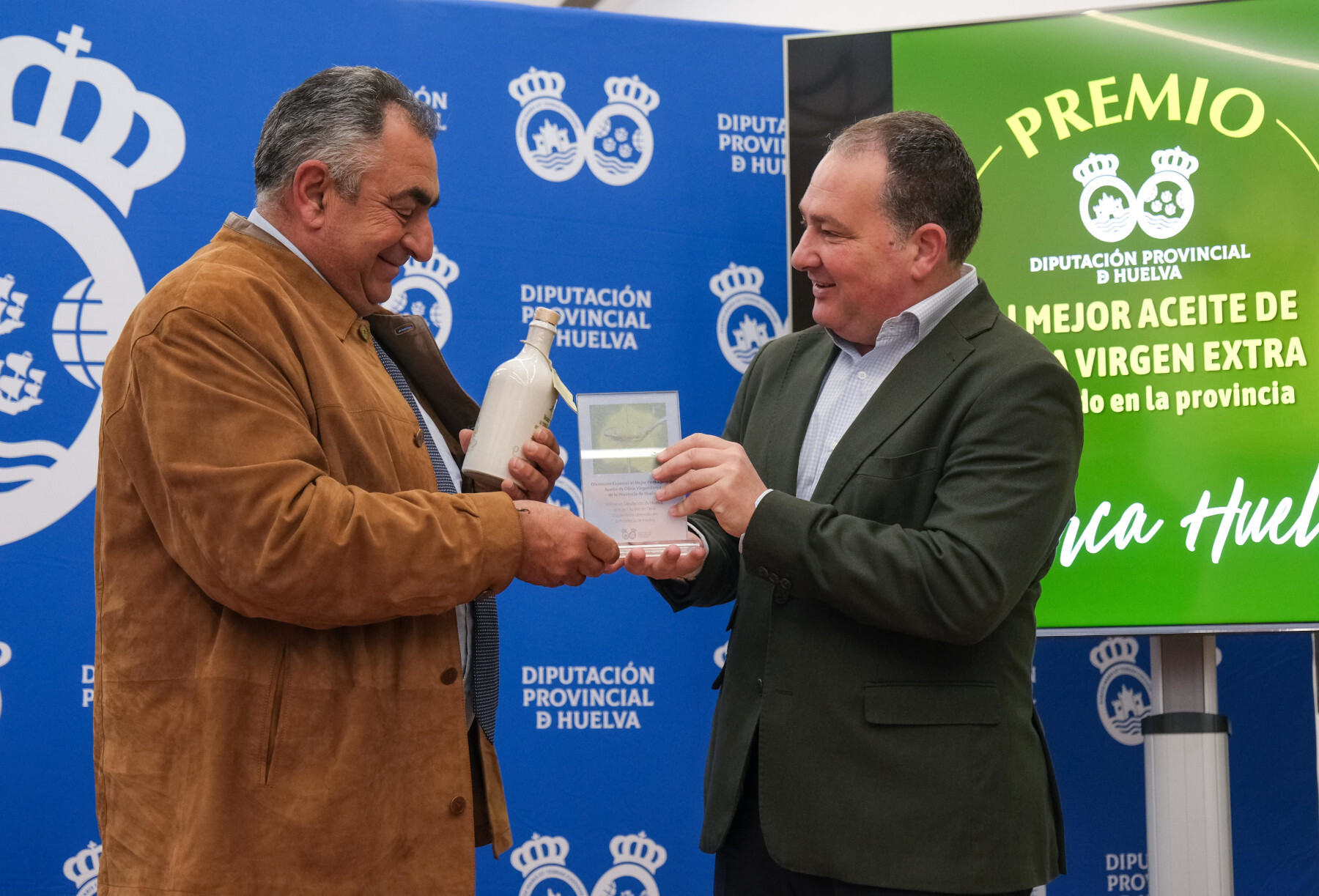 acogido el acto de entrega de los galardones correspondientes a la undécima edición del Premio Diputación de Huelva al Mejor Aceite de Oliva Virgen Extra de la provincia en la cosecha 2024/2025