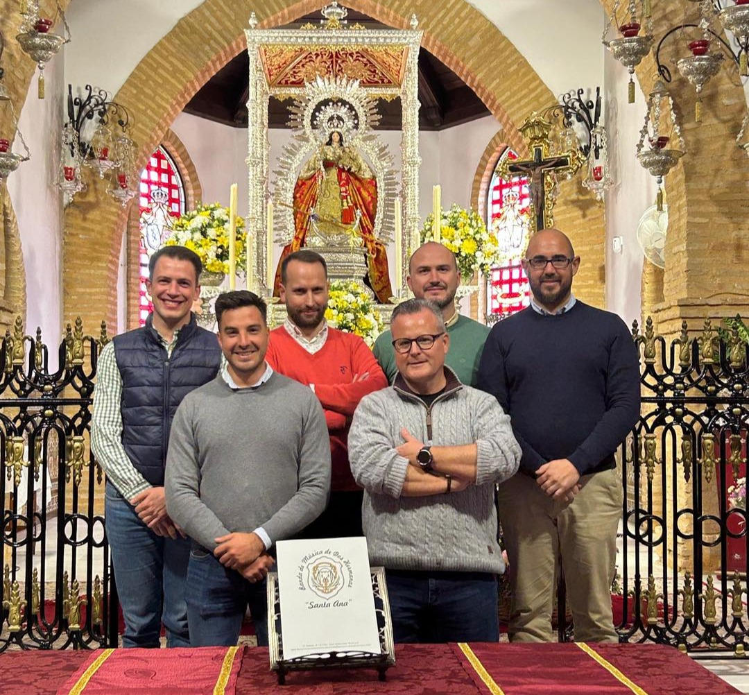 La Hermandad Matriz de Montemayor y la BM Santa Ana de Dos Hermanas sellan el acuerdo