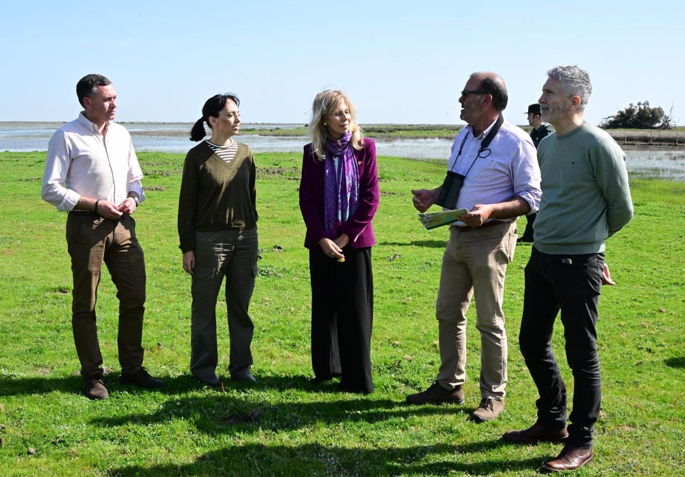 Visita del ministro del Interior, Fernando Grande-Marlaska, a Doñana | Ministerio del Interior