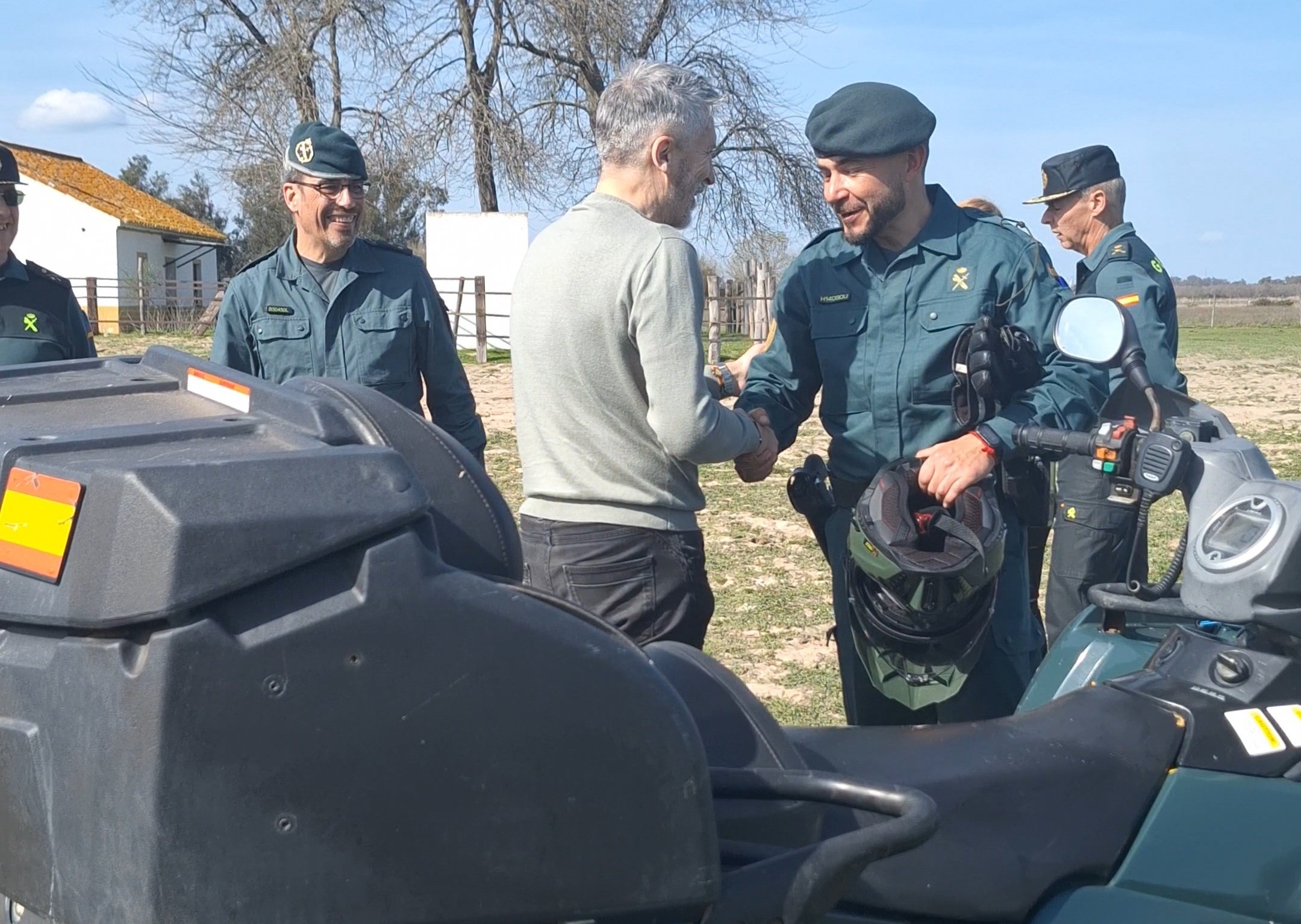 Visita del ministro del Interior, Fernando Grande-Marlaska, a Doñana | Ministerio del Interior