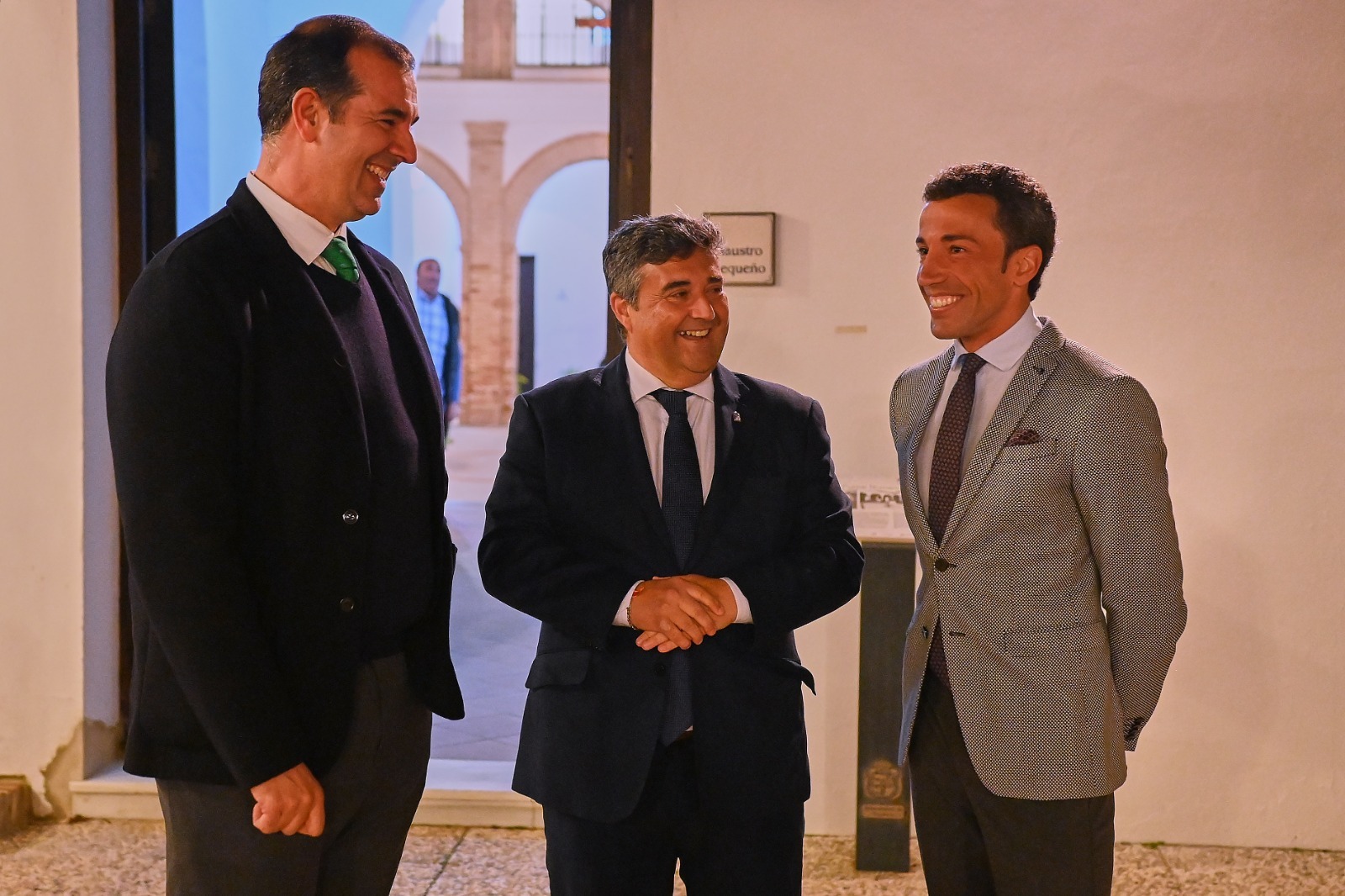 Vidal Blanco, José Manuel Correa y David de Miranda