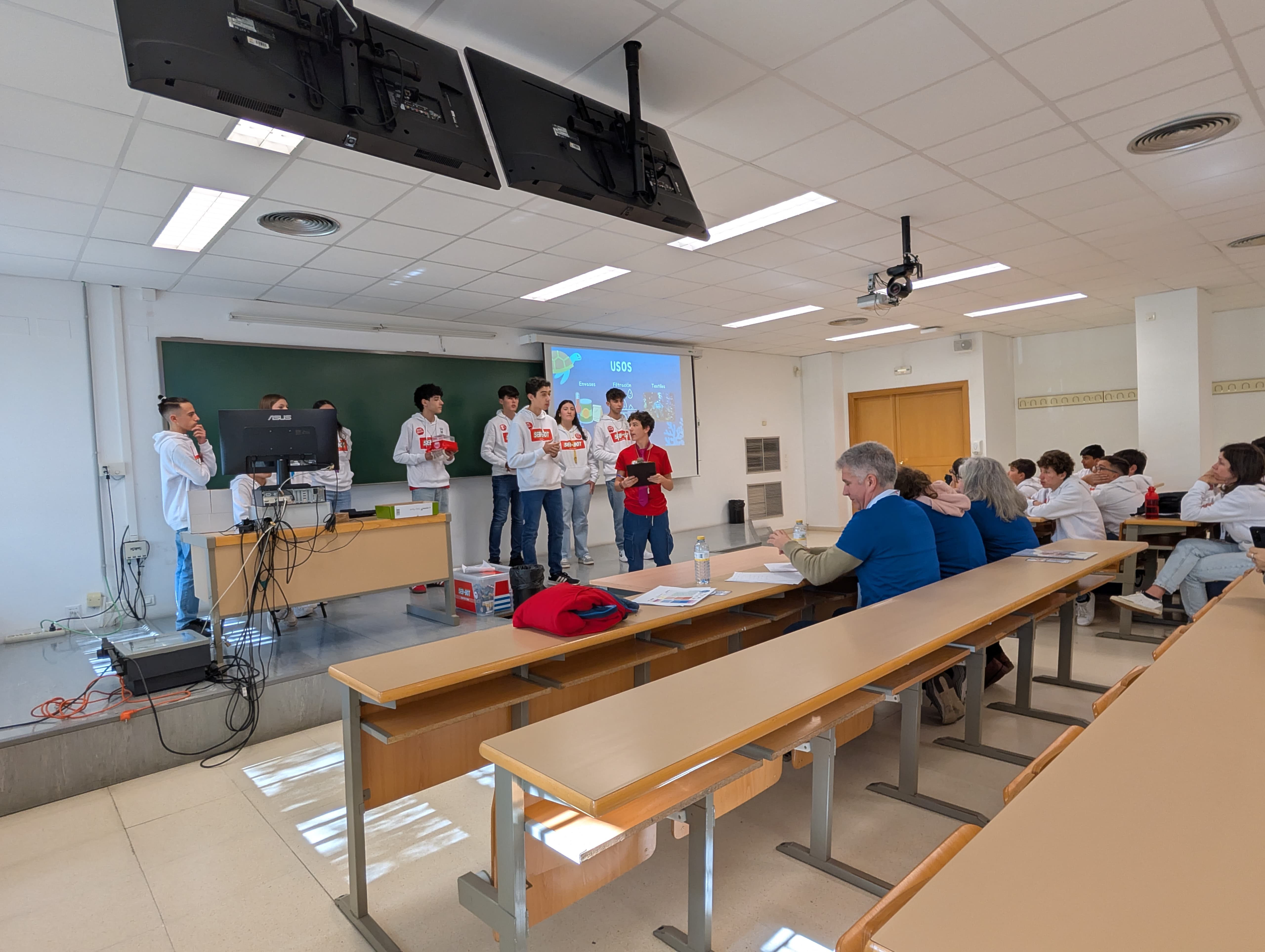 El IES Mapi Valle participa en la First Lego League