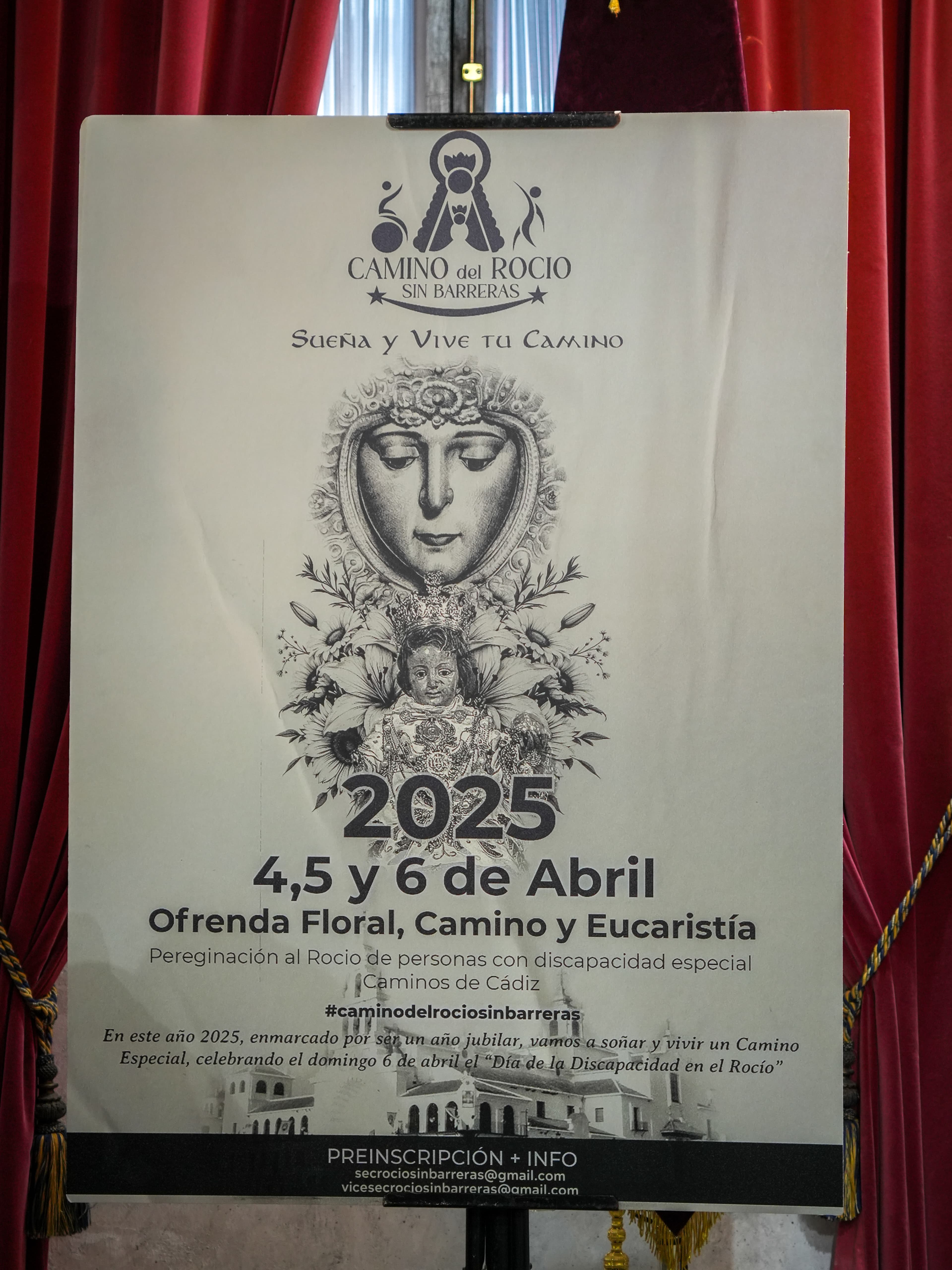 Pres. Cartel Camino del Rocío Sin Barreras | Ayuntamiento de Almonte
