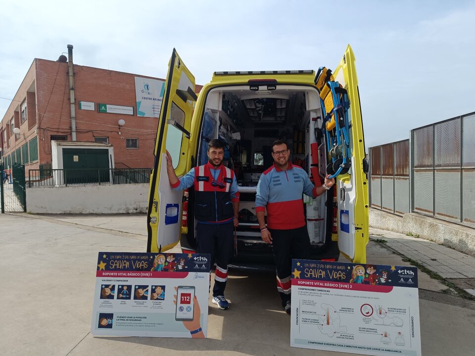 Una ambulancia del Consorcio