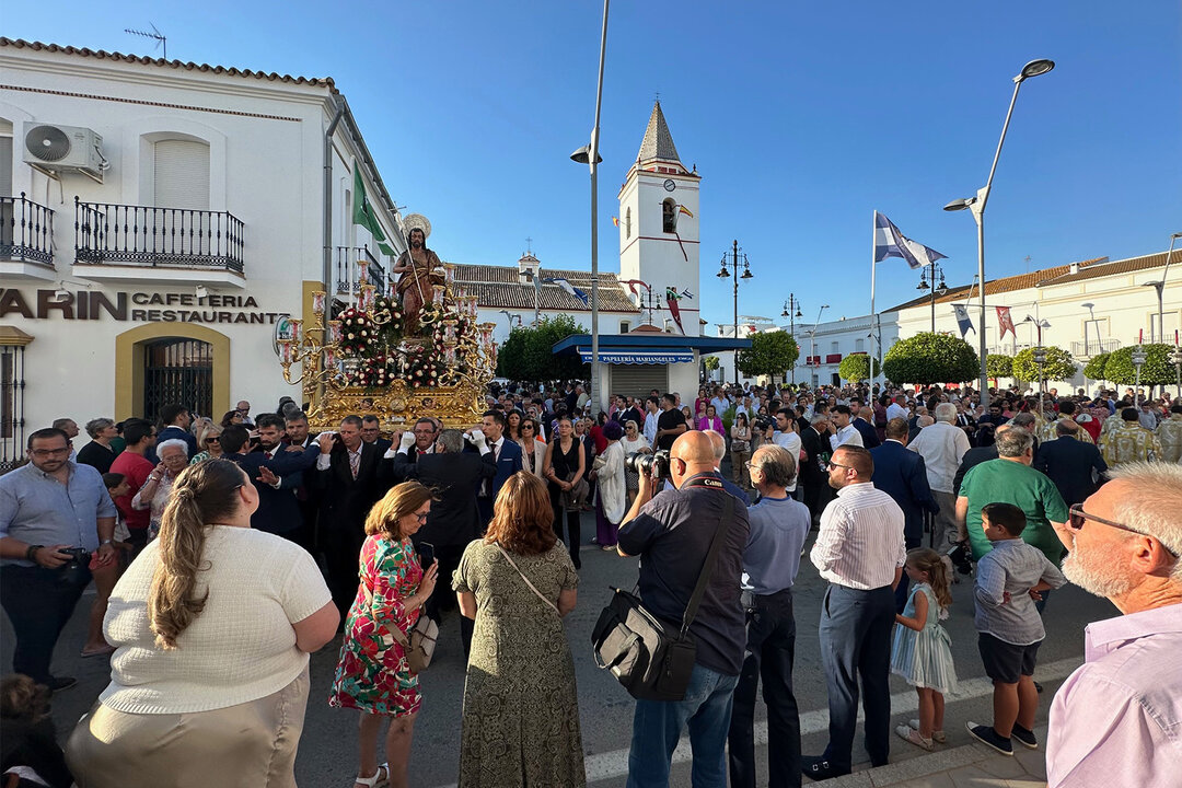 Procesión de San Juan Bautista el pasado 24 de junio de 2024