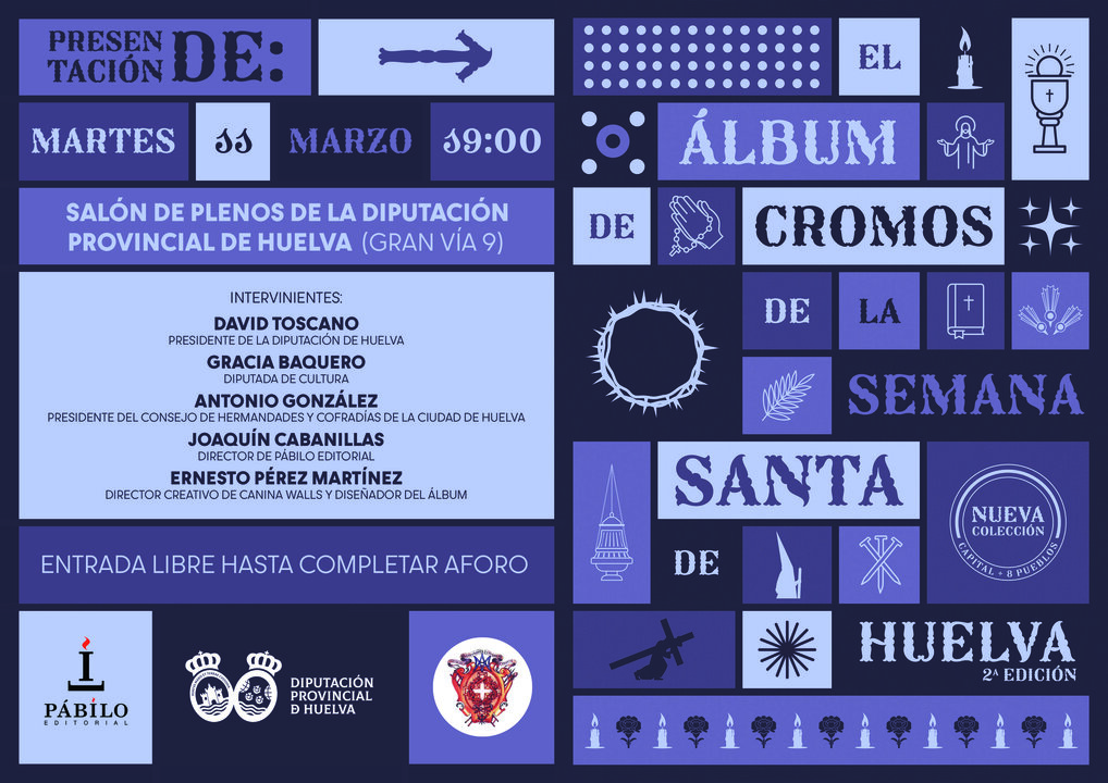 Álbum de cromos de la Semana Santa.