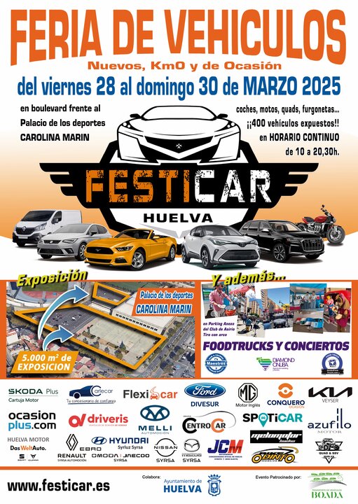 Cartel FESTICAR Huelva