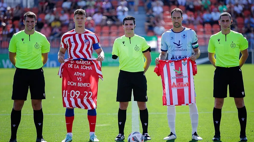 Atlético de Madrid B vs Don Benito, partido Segunda FEF