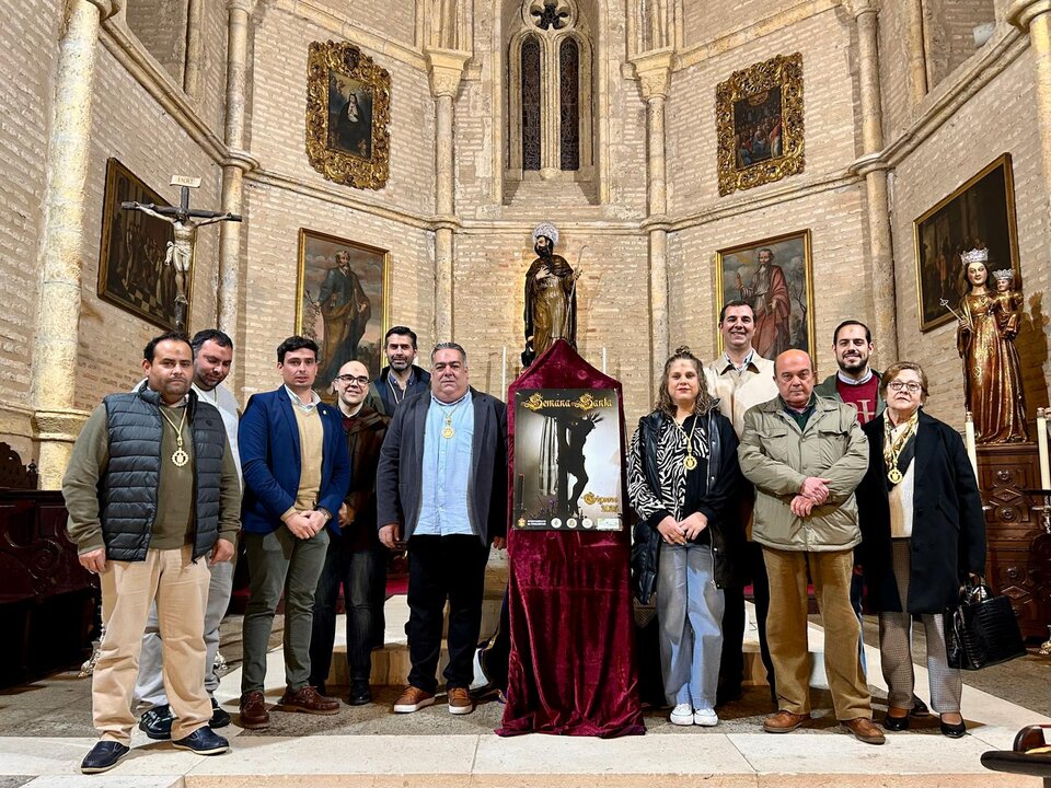 Presentación del cartel de la Semana Santa 2025 de Trigueros