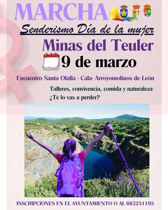 Cartel 9 de marzo. Fuente: Ayuntamiento de Santa Olalla del Cala