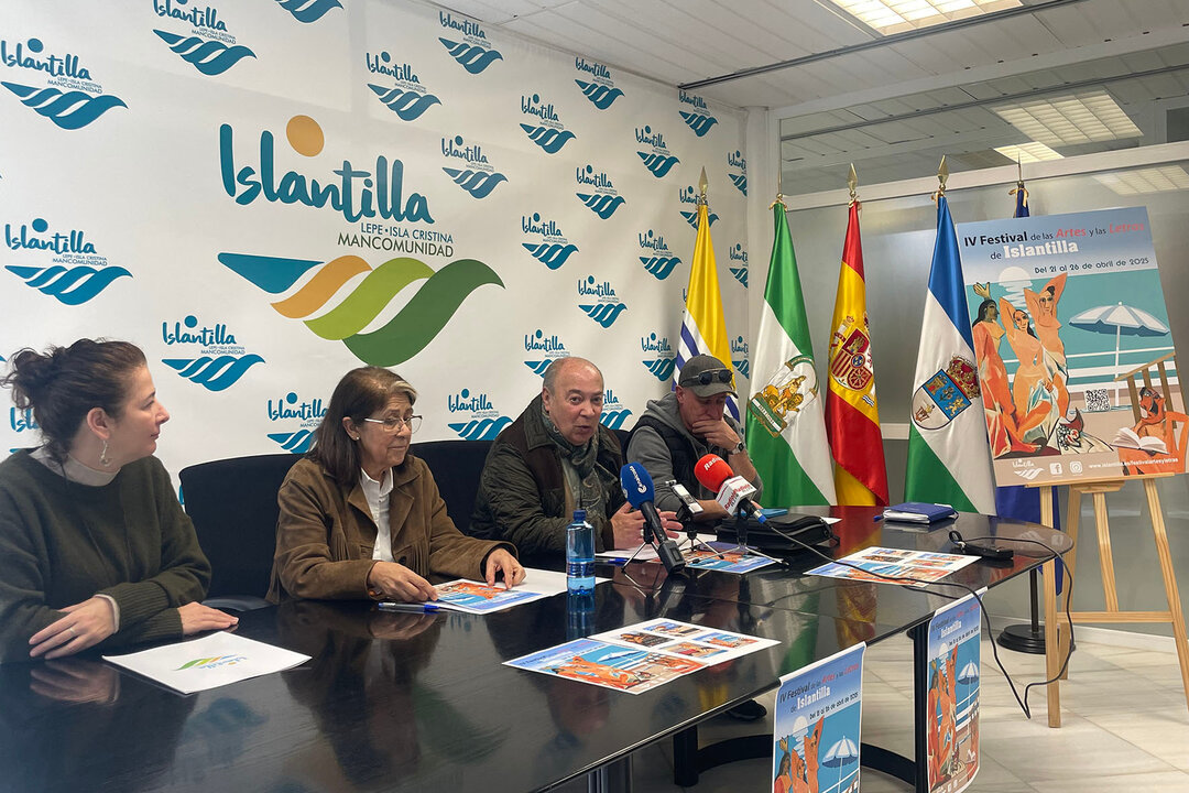 Presentación cartel IV Festival de las Artes y las Letras - Francisco Zamudio