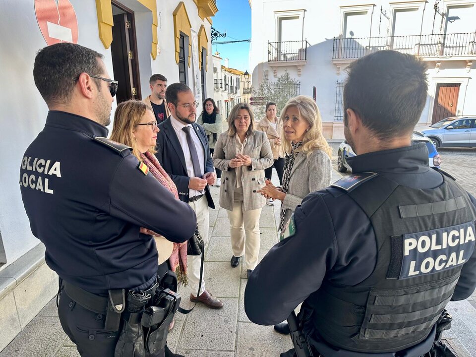 Firma de adhesión de Beas al Plan Viogén | Subd. del Gobierno