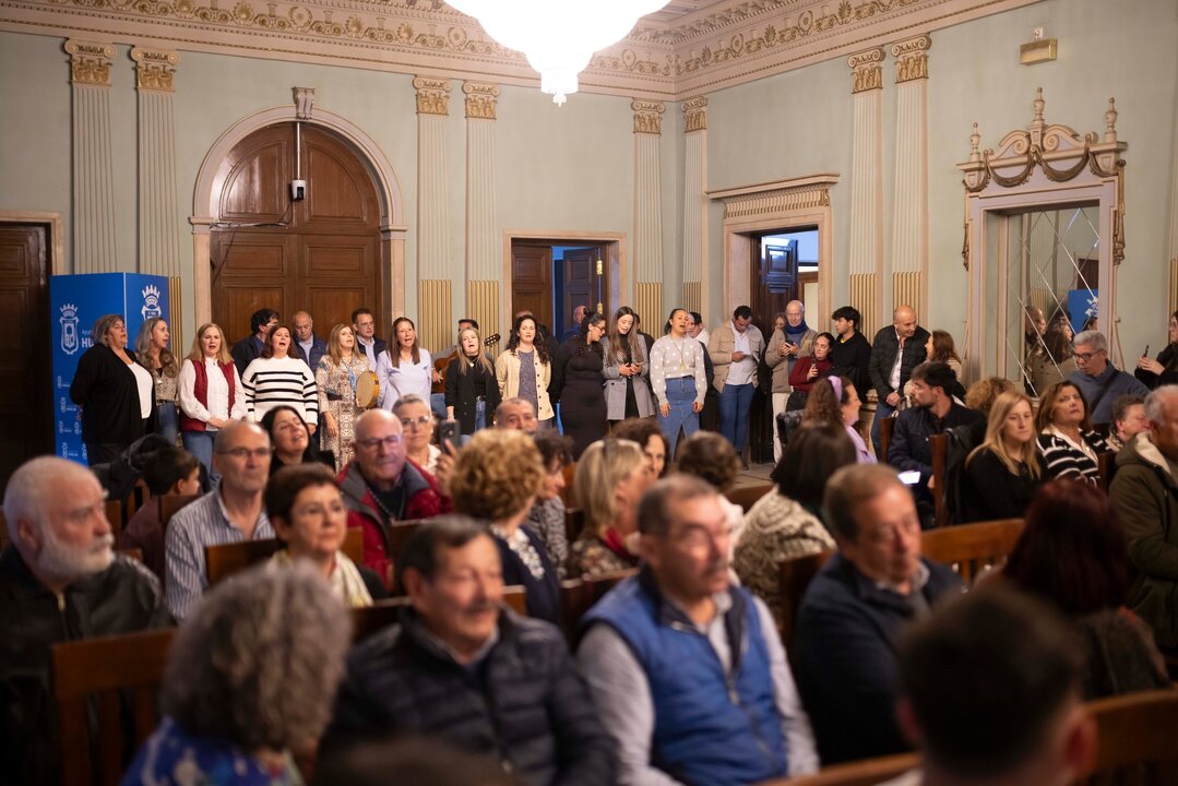 Asistentes a la presentación