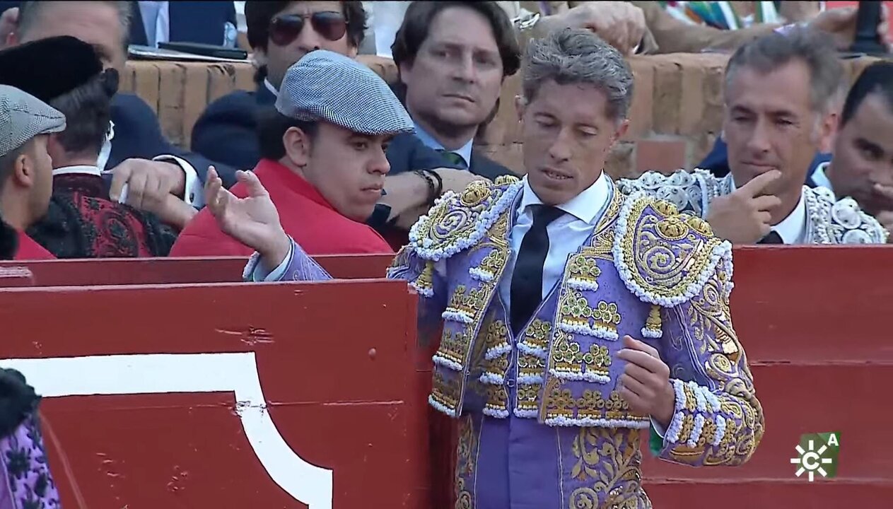 El presidente del Recre en La Maestranza