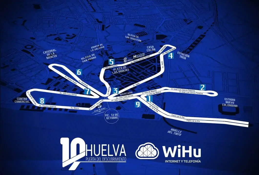 Recorrido de la 10k 2025