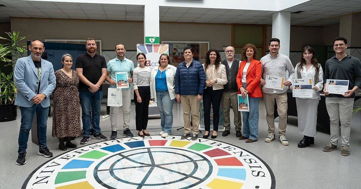 Ganadores de los premios de la Universidad de Huelva: Fuente: UHU