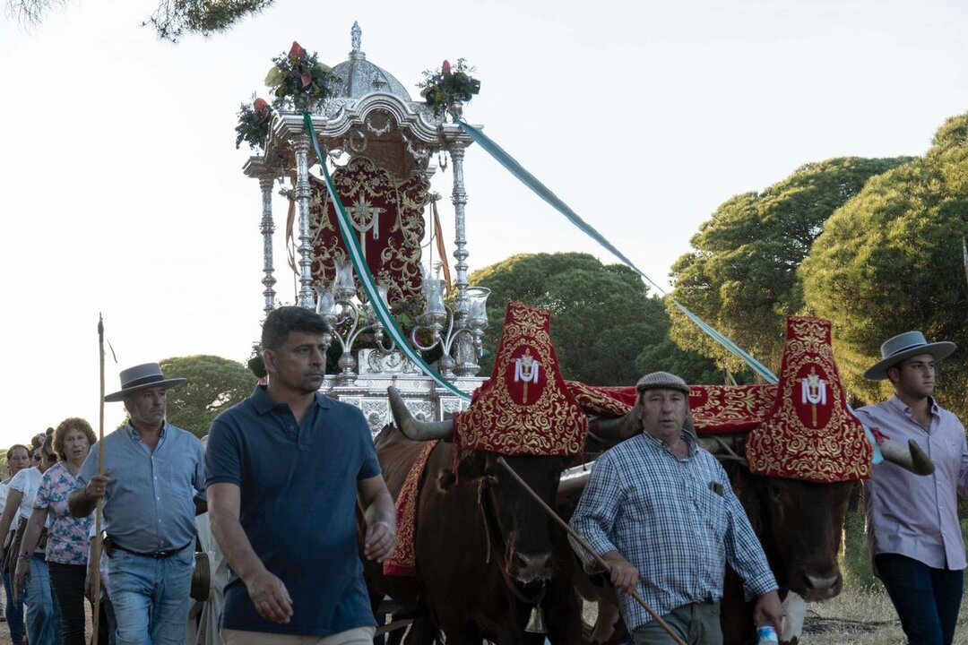Romería de la Santa Cruz en Punta Umbría. Fuente: Ayto. Punta Umbría
