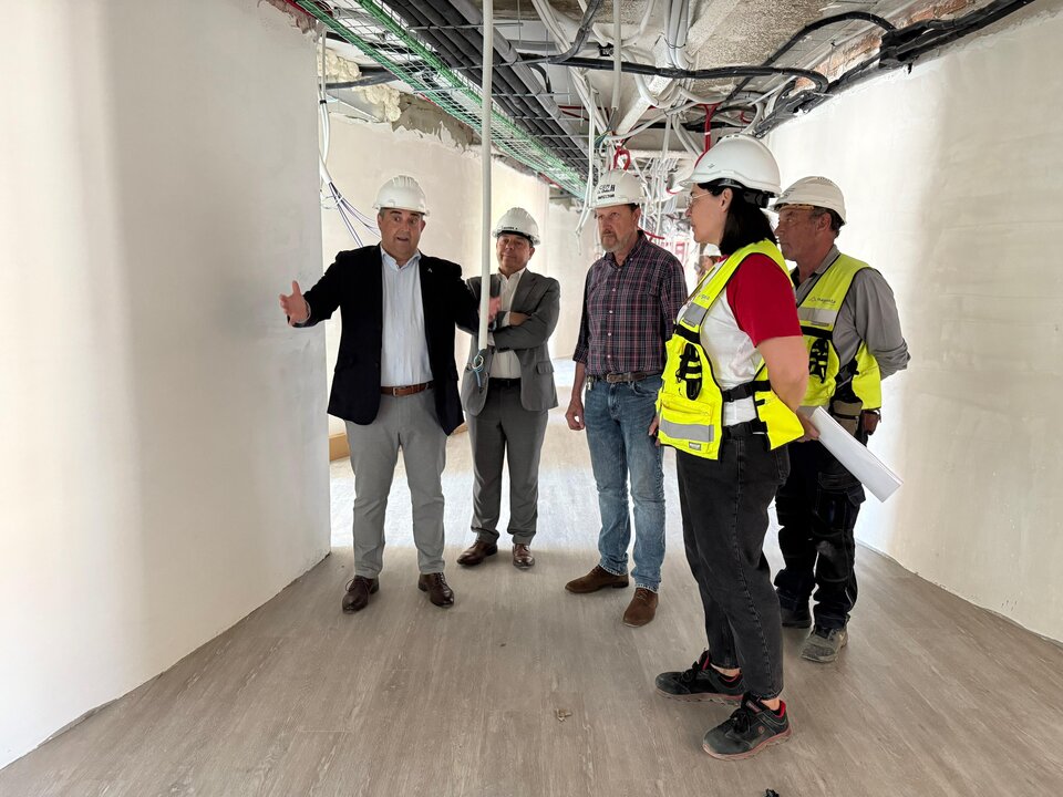 Obras de la residencia de La Orden. Fuente: Junta de Andalucía