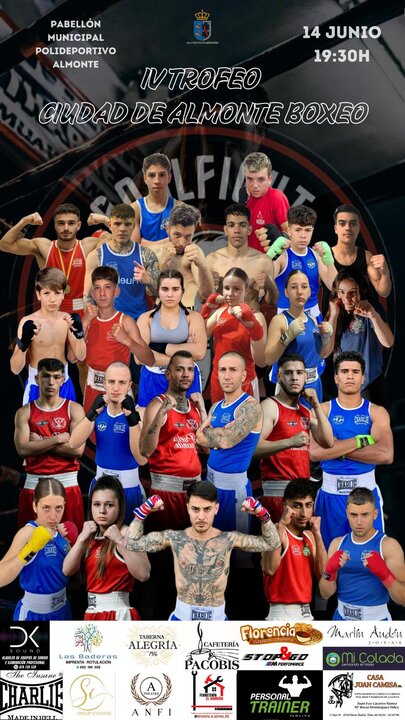 Cartel IV Velada Boxeo en Almonte