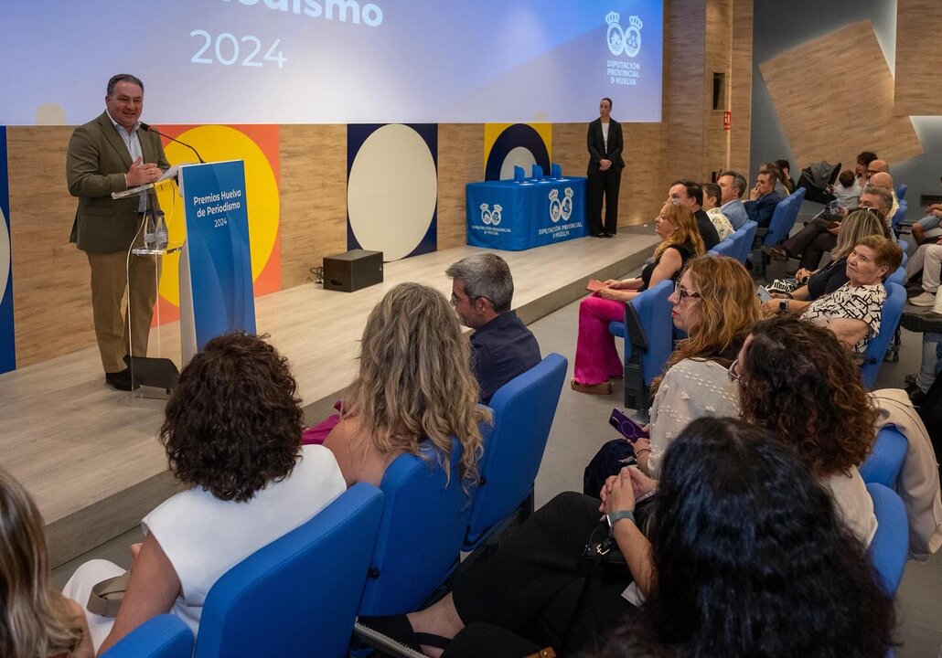 Premios Periodismo de Huelva 2024. Fuente: Diputación de Huelva y Asociación de Prensa