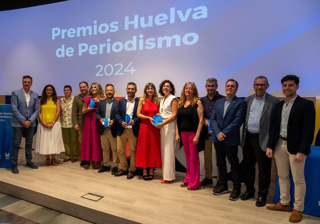 Premios Periodismo de Huelva 2024. Fuente: Diputación de Huelva y Asociación de Prensa
