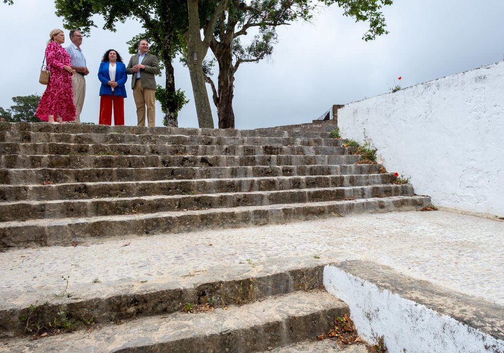 Visita a Cortegana. Fuente: Diputación de Huelva
