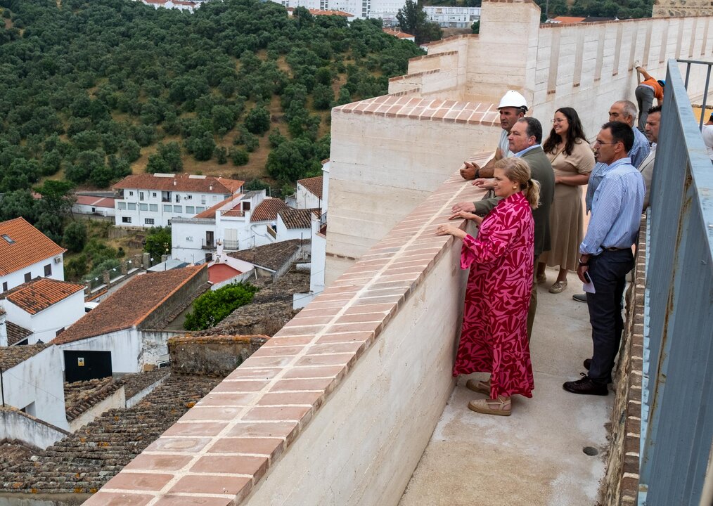 Visita a Aroche. Fuente: Diputación de Huelva
