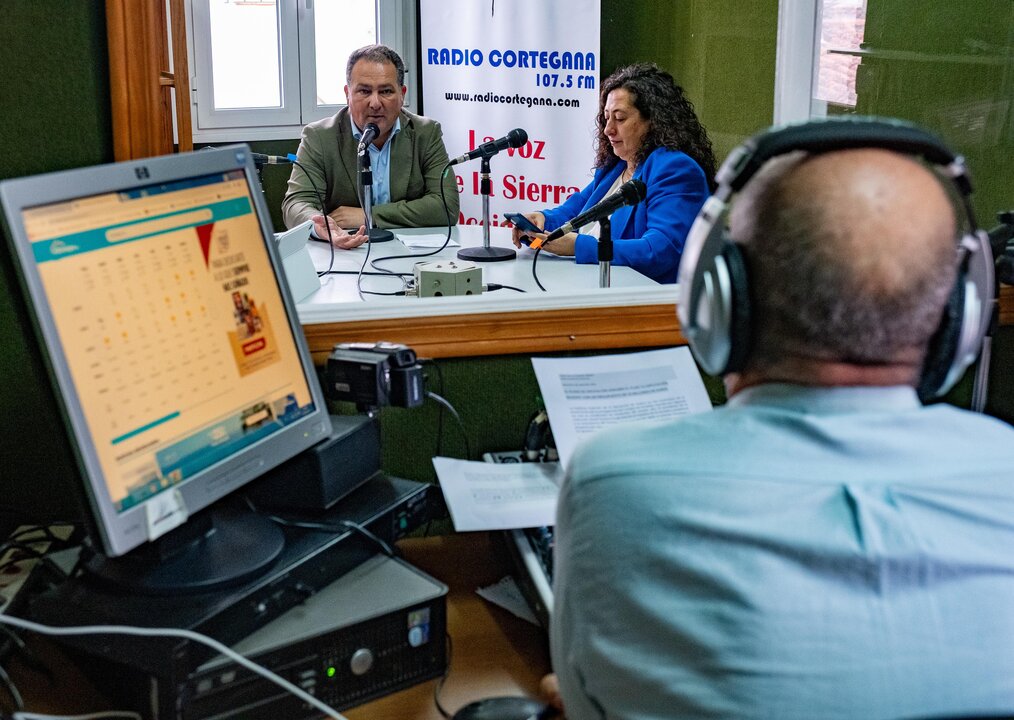 Visita a Cortegana. Fuente: Diputación de Huelva