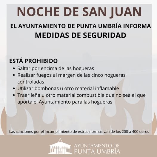 noche san juan medidas seguridad