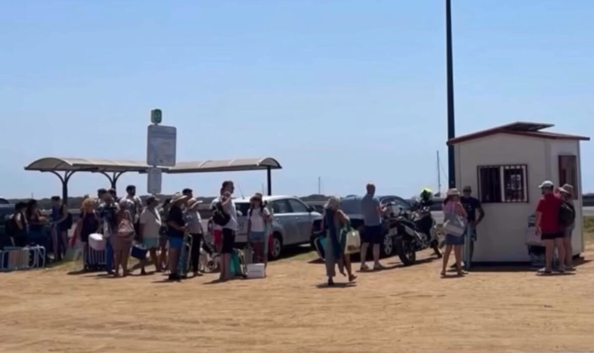 Servicio de tren eléctrico a Nueva Umbría. Fuente: Ayto. Lepe