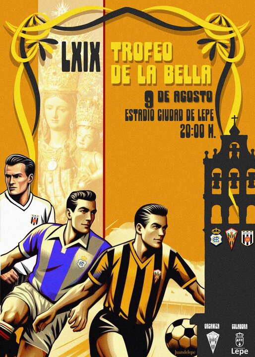 Cartel trofeo La Bella. Fuente: Ayto. Lepe