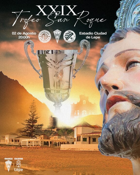 Cartel trofeo San Roque. Fuente: Ayto. Lepe