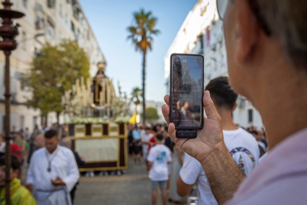Procesión Virgen del Carmen en Huelva. Fuente: Ayto. Huelva