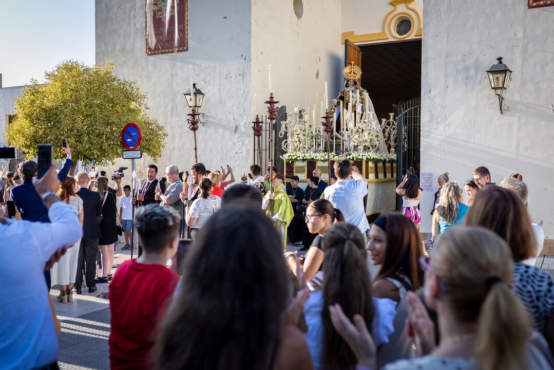 Procesión Virgen del Carmen en Huelva. Fuente: Ayto. Huelva