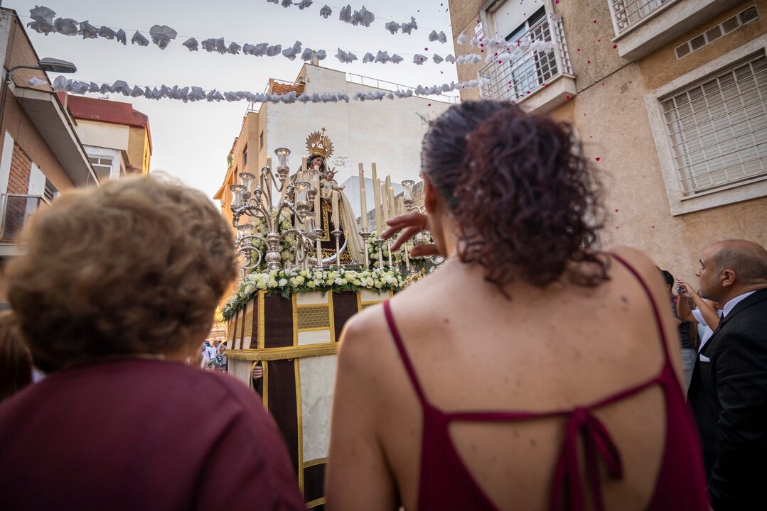 Procesión Virgen del Carmen en Huelva. Fuente: Ayto. Huelva