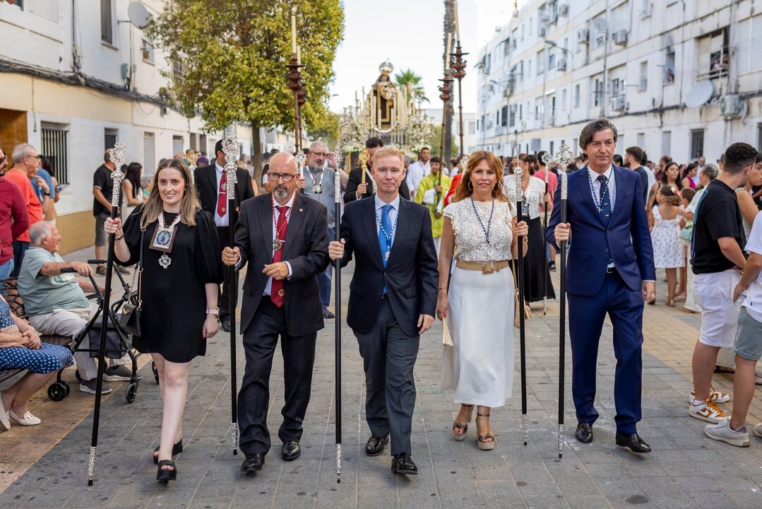 Procesión Virgen del Carmen en Huelva. Fuente: Ayto. Huelva