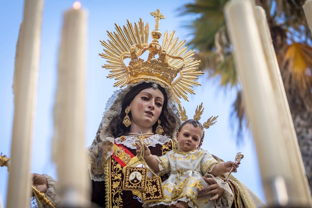 Procesión Virgen del Carmen en Huelva. Fuente: Ayto. Huelva
